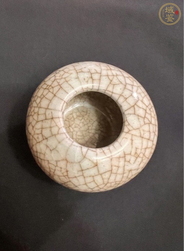 古玩陶瓷哥釉水呈真品鑒賞圖