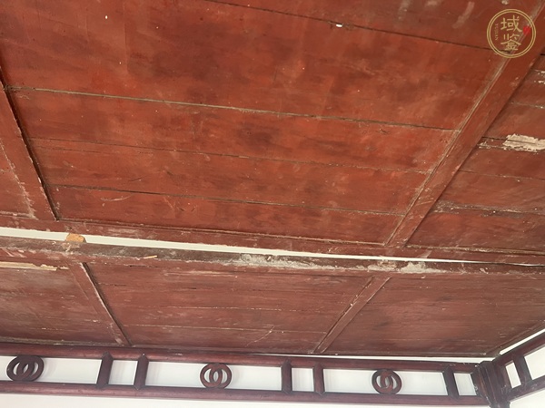 古玩雜項六柱架子床真品鑒賞圖