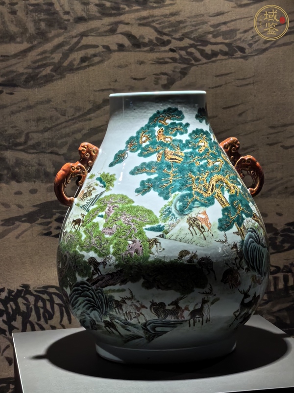 古玩陶瓷尊真品鑒賞圖