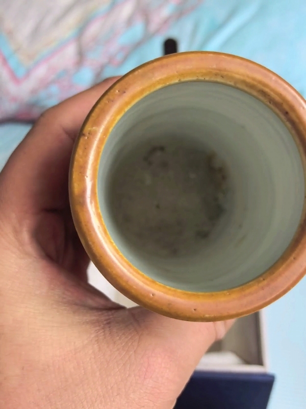 古玩陶瓷光緒淺絳彩花鳥筆筒拍賣，當前價格2880元