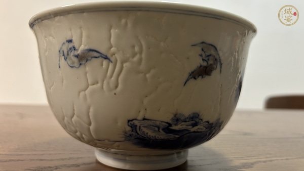 古玩陶瓷青花釉里紅碗真品鑒賞圖