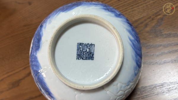 古玩陶瓷青花釉里紅碗真品鑒賞圖