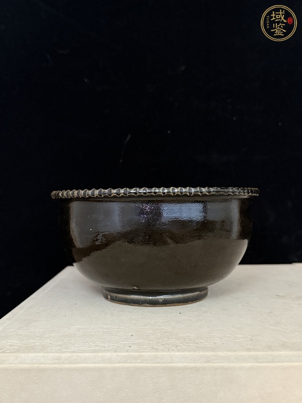 古玩陶瓷黑釉爐真品鑒賞圖