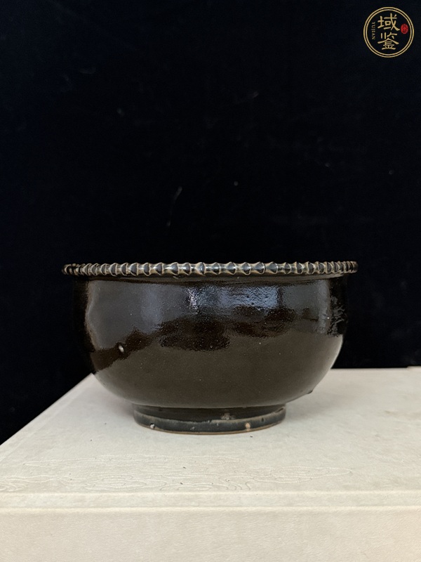 古玩陶瓷黑釉爐真品鑒賞圖