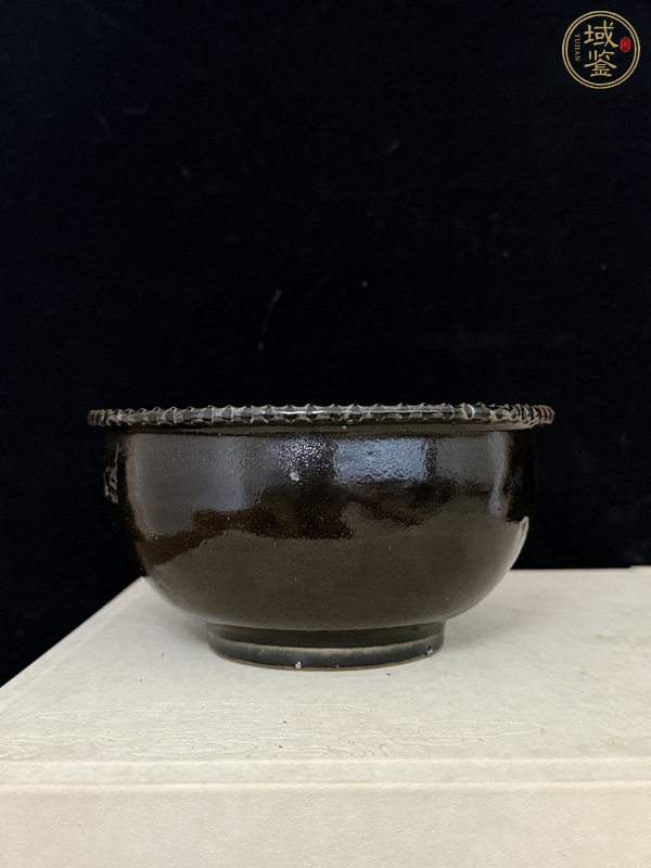 古玩陶瓷黑釉爐真品鑒賞圖