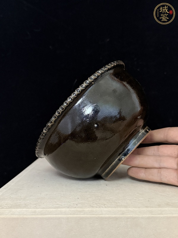 古玩陶瓷黑釉爐真品鑒賞圖