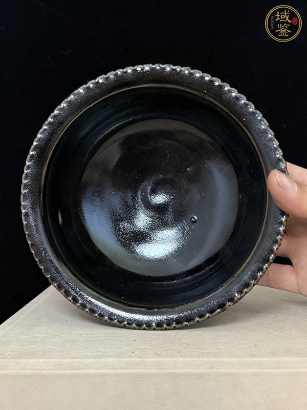 古玩陶瓷黑釉爐真品鑒賞圖