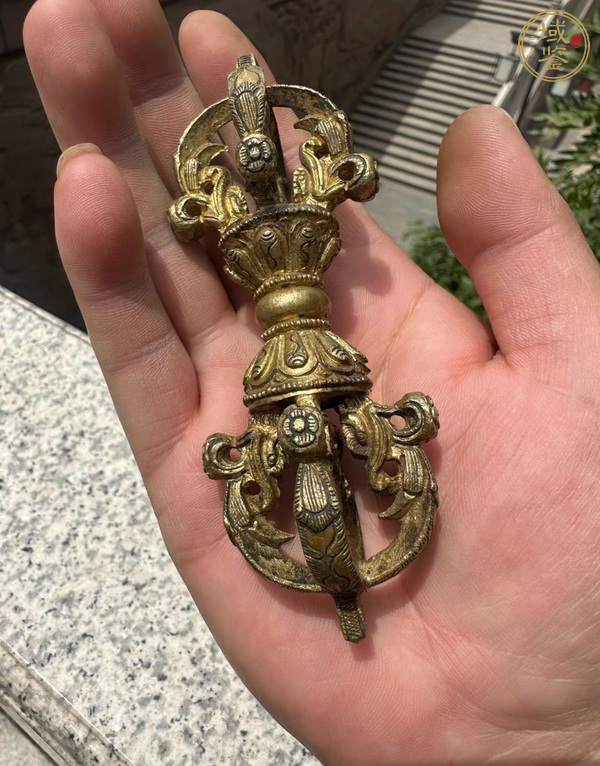 古玩銅器杵真品鑒賞圖