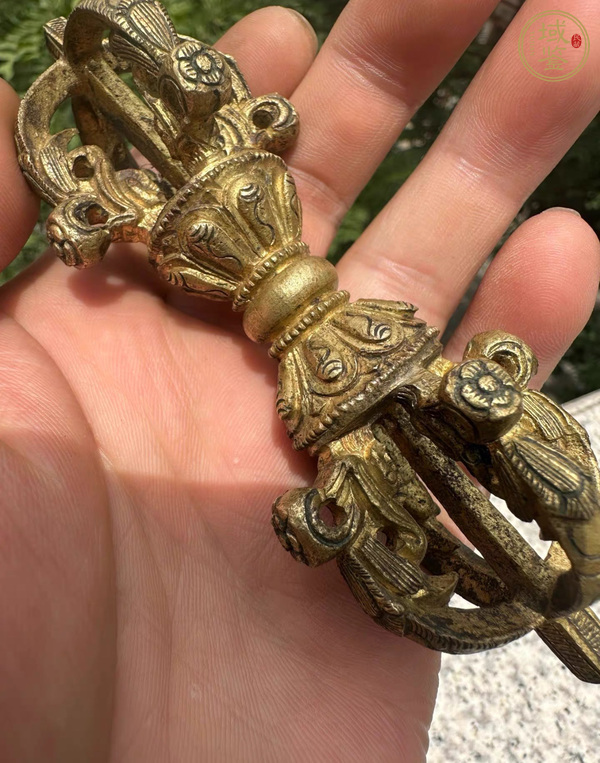 古玩銅器杵真品鑒賞圖