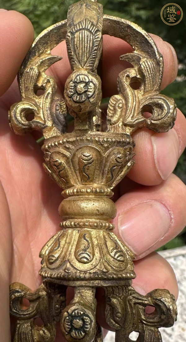 古玩銅器杵真品鑒賞圖