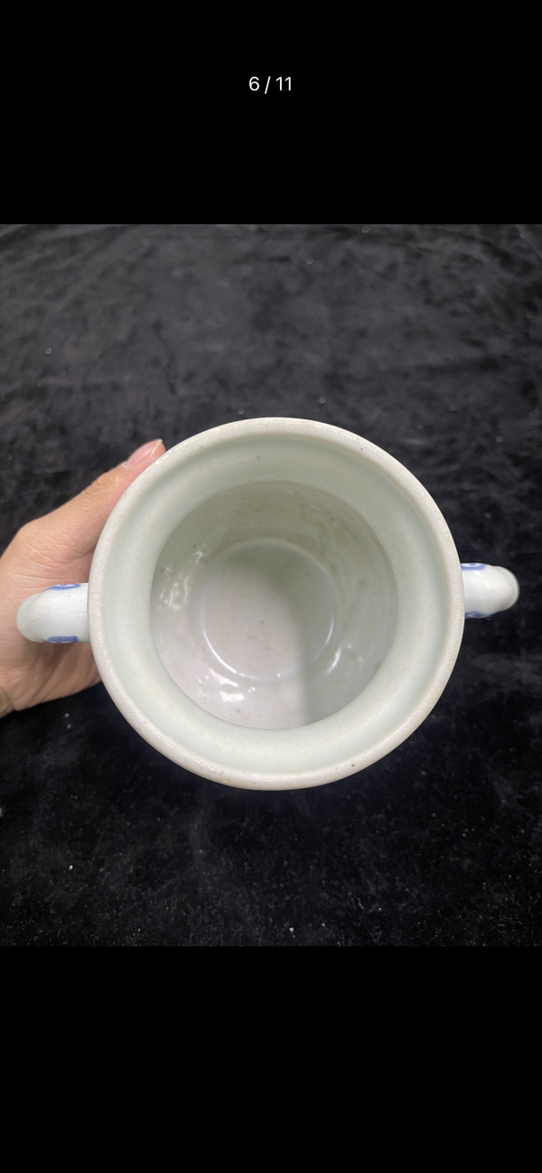 古玩陶瓷青花香爐拍賣，當前價格40000元