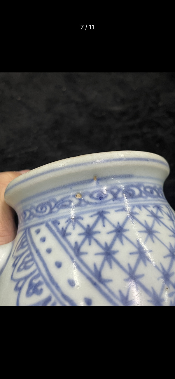 古玩陶瓷青花香爐拍賣，當前價格40000元