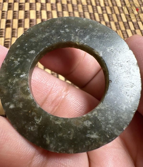 古玩玉器仿古玉環真品鑒賞圖