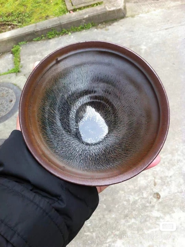 古玩陶瓷建窯兔毫盞拍賣，當前價格56000元