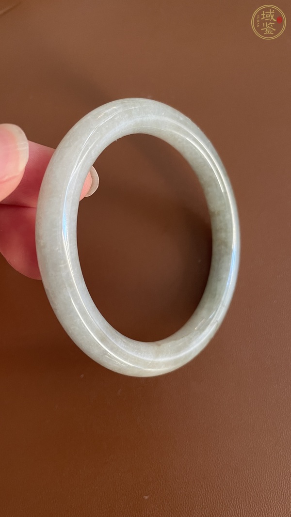 古玩玉器天然翡翠手鐲真品鑒賞圖