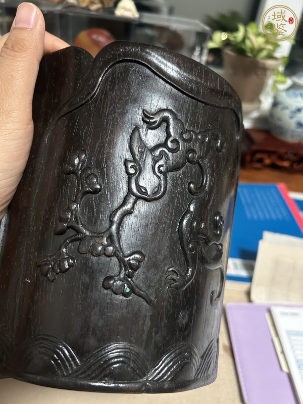 古玩雜項筆筒真品鑒賞圖