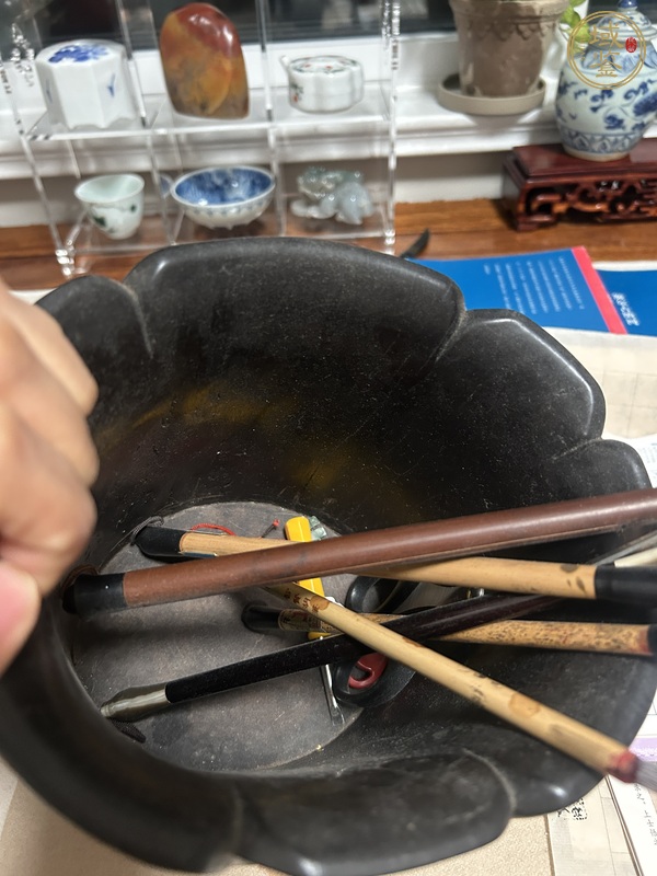 古玩雜項筆筒真品鑒賞圖