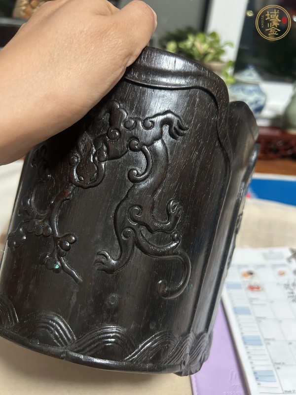 古玩雜項筆筒真品鑒賞圖