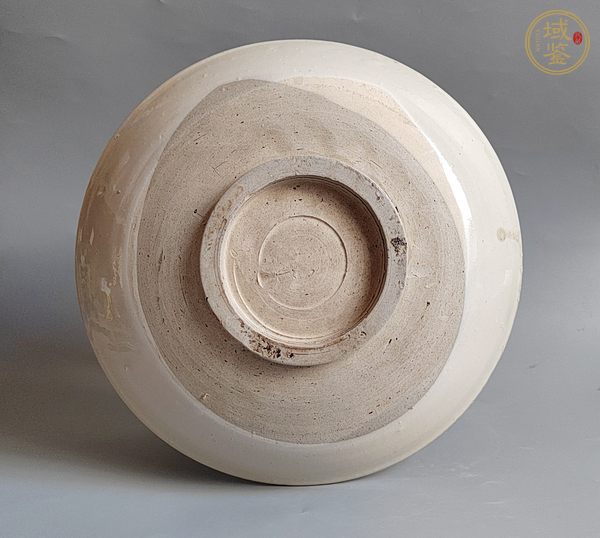 古玩陶瓷磁州窯壽桃盤真品鑒賞圖