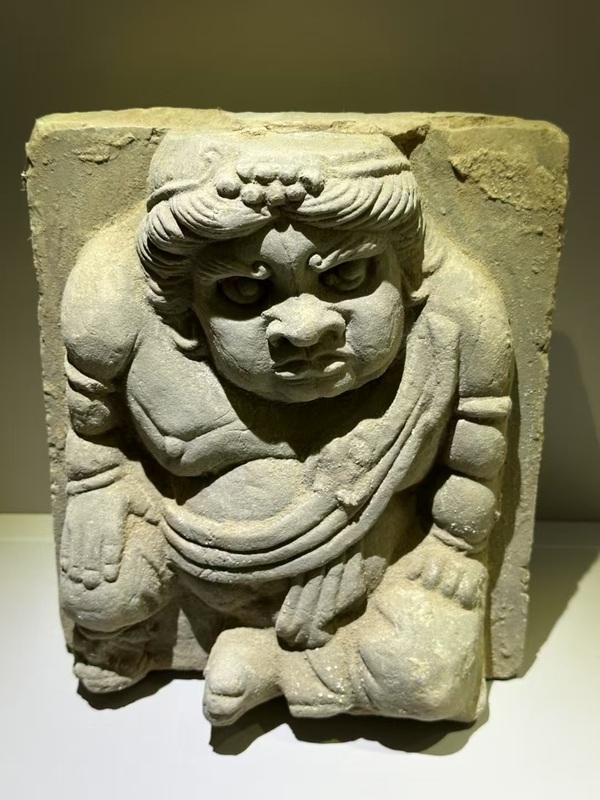 古玩陶瓷宋金時期胡人力士磚雕（精品中的精品）拍賣，當前價格2716元
