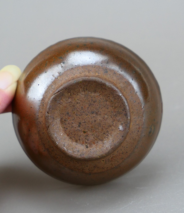 古玩陶瓷明末清初.窯變黑釉茶盞拍賣,當(dāng)前價格1元