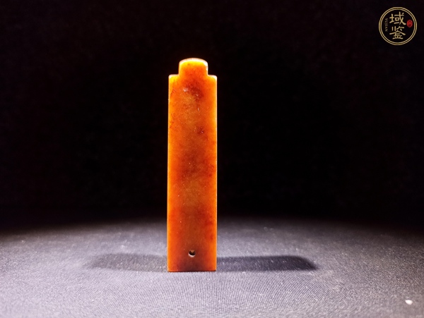 古玩玉器翡翠雕“素紋翎管”真品鑒賞圖