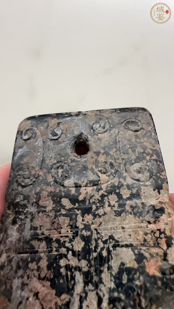古玩玉器地方玉鉞真品鑒賞圖