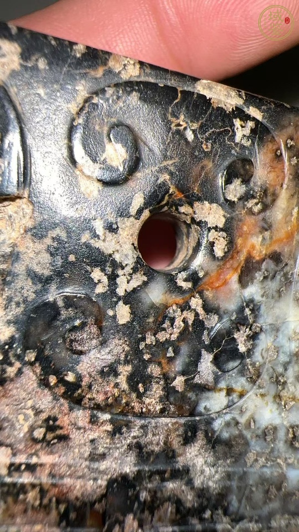 古玩玉器地方玉鉞真品鑒賞圖