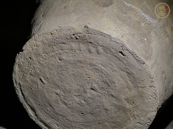 古玩陶瓷漢繩紋罐真品鑒賞圖