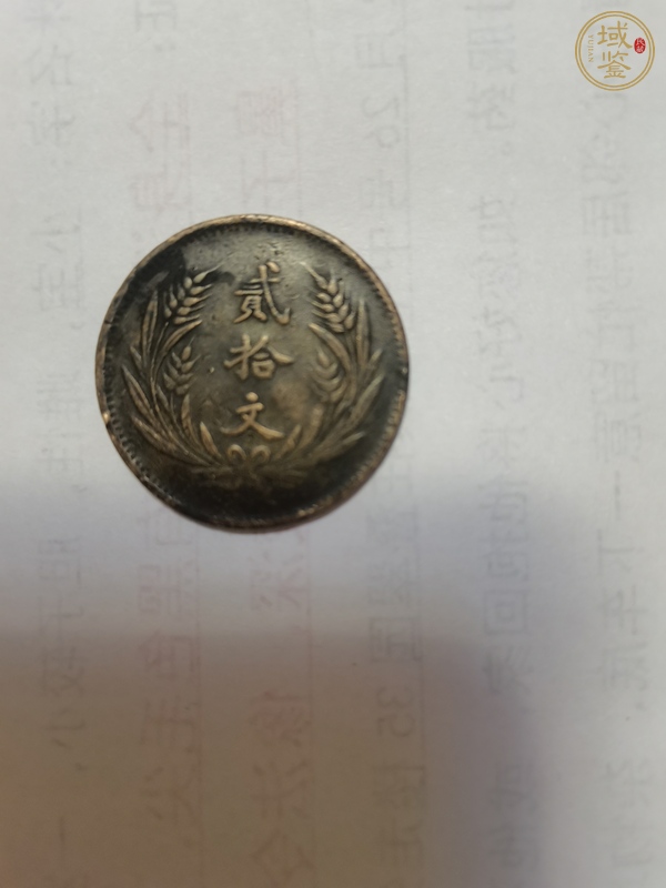 古玩錢幣中華銅幣真品鑒賞圖