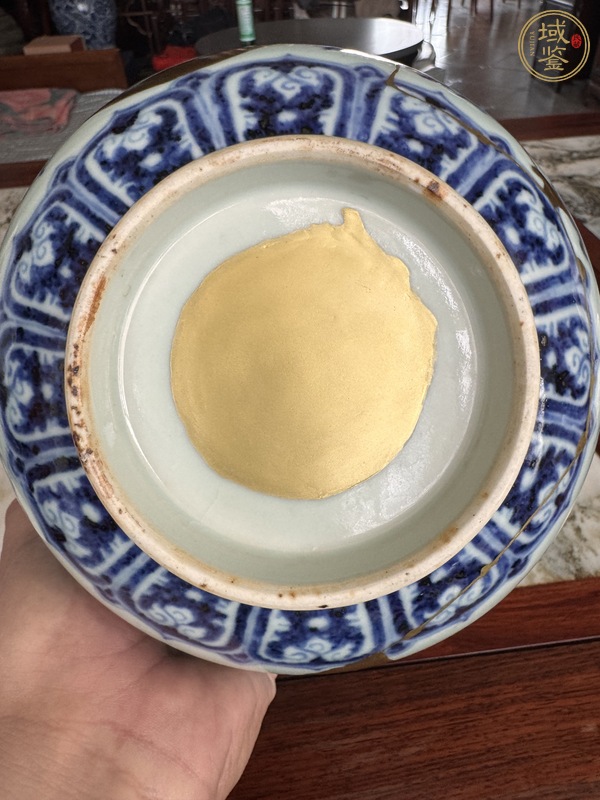 古玩陶瓷龍紋青花碗真品鑒賞圖