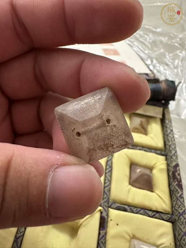 古玩玉器琉璃印真品鑒賞圖