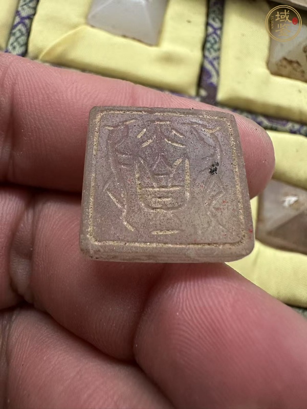 古玩玉器琉璃印真品鑒賞圖