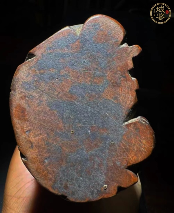 古玩木雕人物真品鑒賞圖