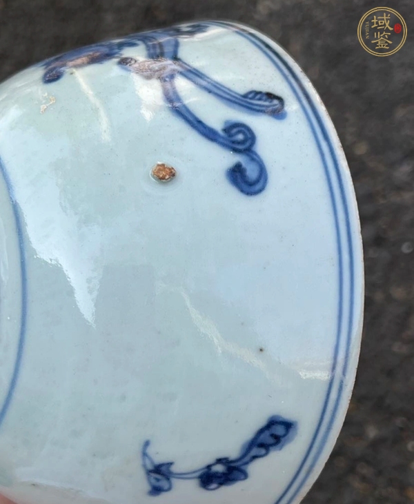 古玩陶瓷明萬歷 青花螭龍紋碗真品鑒賞圖
