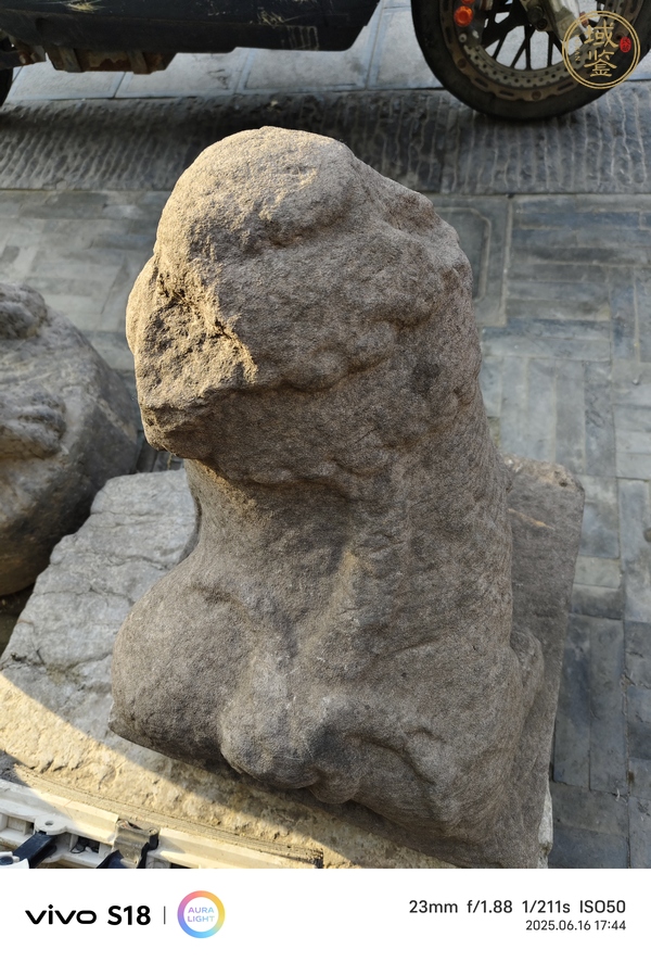 古玩石獅真品鑒賞圖