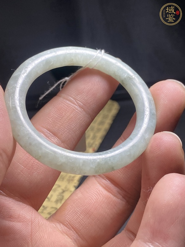 古玩玉器天然翡翠“素紋環”真品鑒賞圖