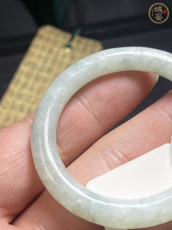 古玩玉器天然翡翠“素紋環”真品鑒賞圖
