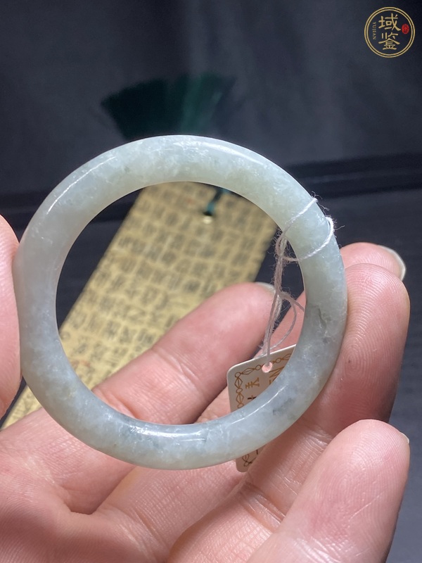 古玩玉器天然翡翠“素紋環”真品鑒賞圖