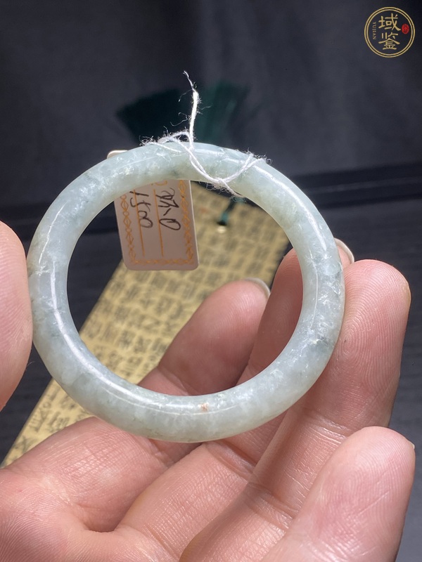 古玩玉器天然翡翠“素紋環”真品鑒賞圖