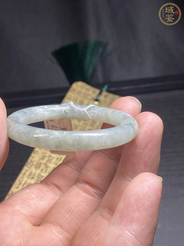 古玩玉器天然翡翠“素紋環”真品鑒賞圖