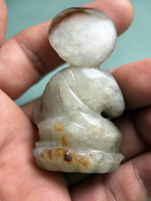 古玩玉器六朝玉佛像拍賣，當前價格888000元