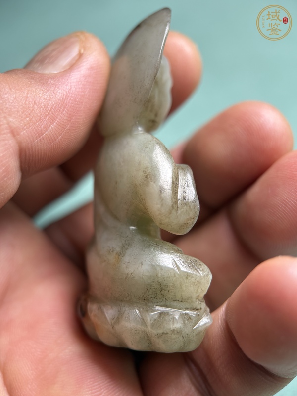 古玩玉器六朝玉佛像真品鑒賞圖
