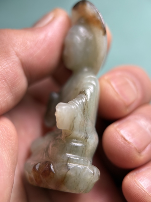 古玩玉器六朝玉佛像拍賣，當前價格888000元