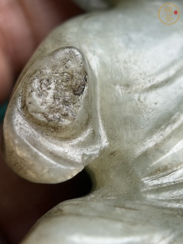 古玩玉器六朝玉佛像真品鑒賞圖