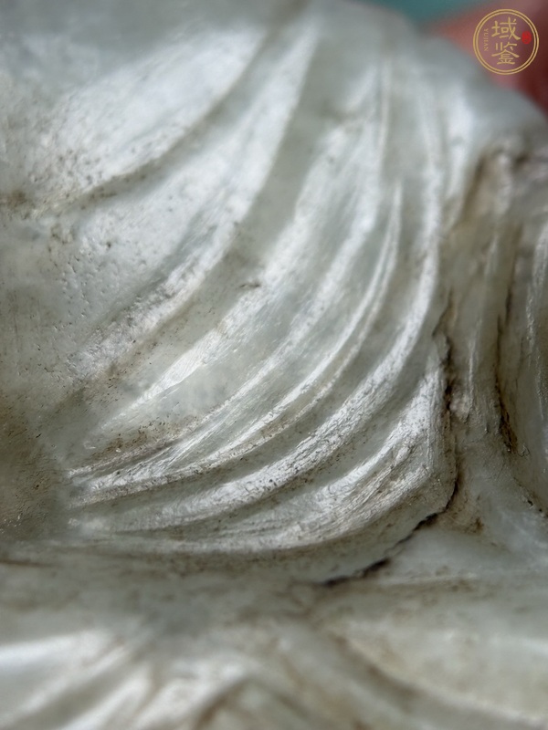 古玩玉器六朝玉佛像真品鑒賞圖