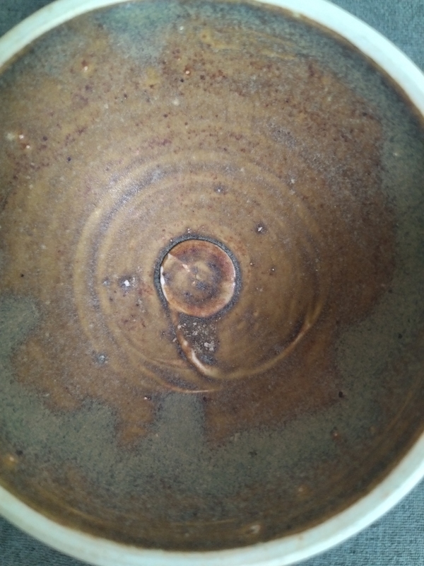 古玩陶瓷贛州窯褐釉茶盞拍賣,當前價格1688元