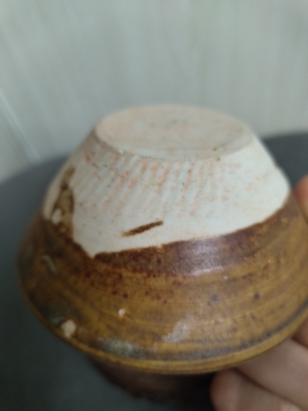 古玩陶瓷贛州窯褐釉茶盞拍賣,當前價格1688元