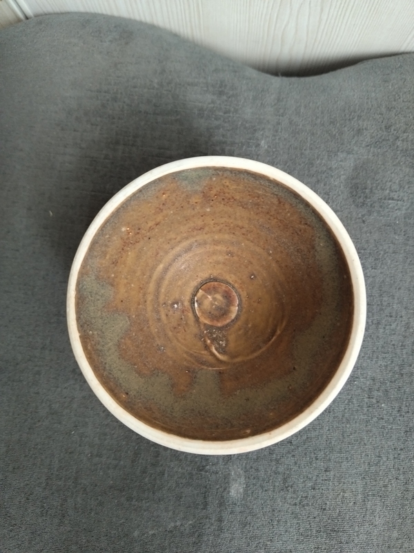 古玩陶瓷贛州窯褐釉茶盞拍賣,當前價格1688元