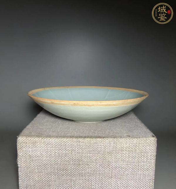 古玩陶瓷影青釉六出筋大碗真品鑒賞圖